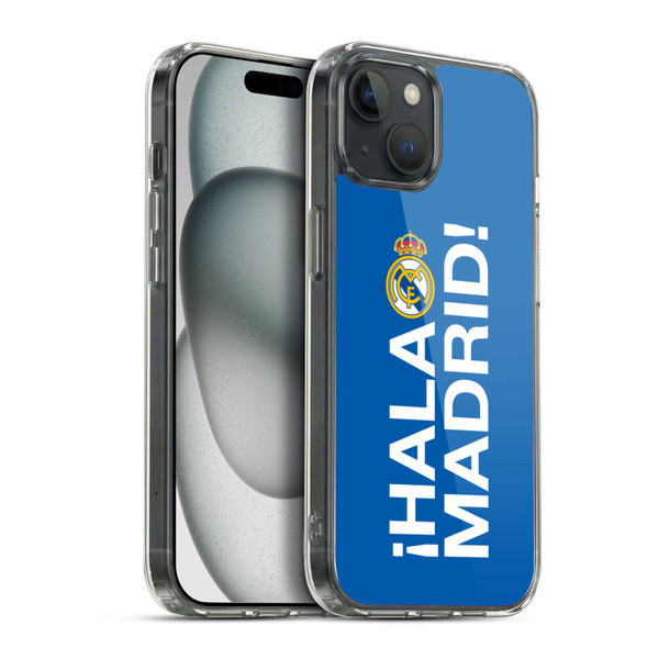 Real Madrid CF Origin Hala Madrid Soft Gel Case for Apple iPhone 15 Plus & MagSafe