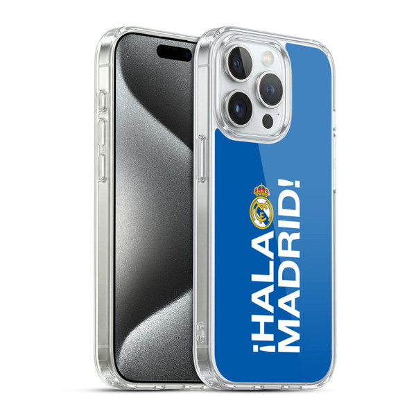 Real Madrid CF Origin Hala Madrid Soft Gel Case for Apple iPhone 15 Pro & MagSafe