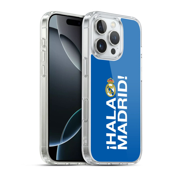 Real Madrid CF Origin Hala Madrid Soft Gel Case for Apple iPhone 16 Pro & MagSafe