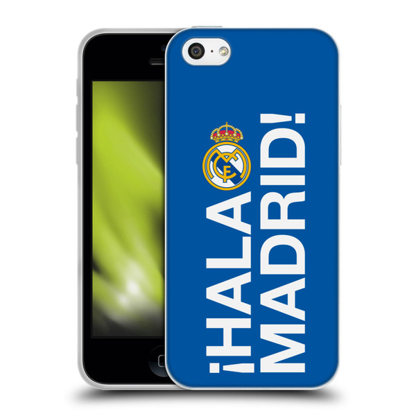 Real Madrid CF Origin Hala Madrid Soft Gel Case for Apple iPhone 5c