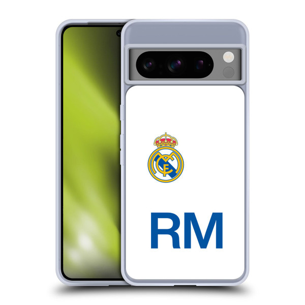 Real Madrid CF Origin RM Logo Soft Gel Case for Google Pixel 8 Pro