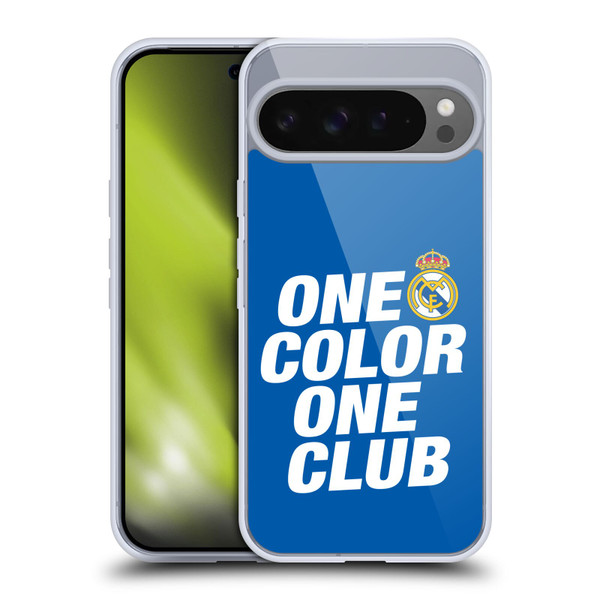 Real Madrid CF Origin One Color Soft Gel Case for Google Pixel 9 Pro XL