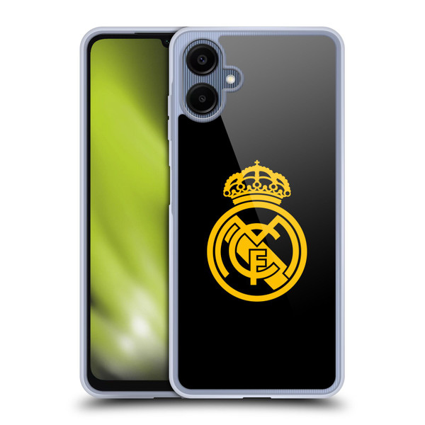 Real Madrid CF Origin Gold Logo Soft Gel Case for Samsung Galaxy A06 4G / 5G