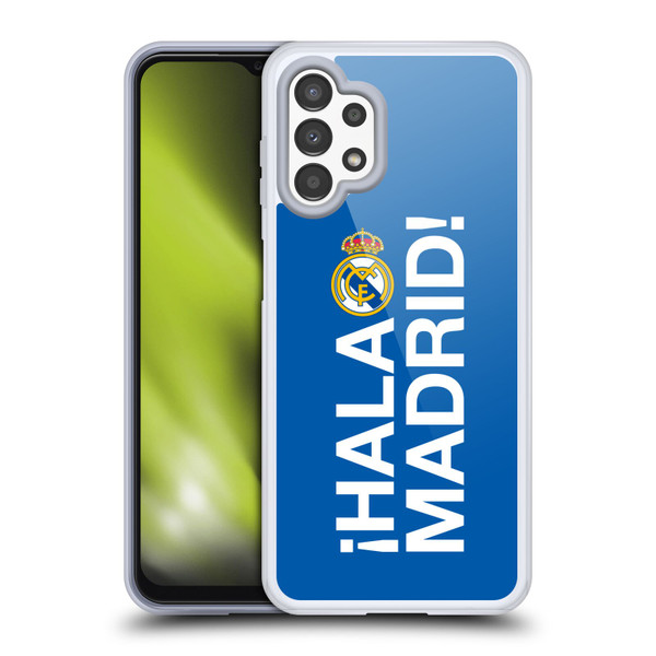 Real Madrid CF Origin Hala Madrid Soft Gel Case for Samsung Galaxy A13 (2022)