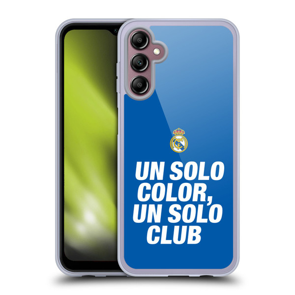 Real Madrid CF Origin Un Solo Soft Gel Case for Samsung Galaxy A14 5G