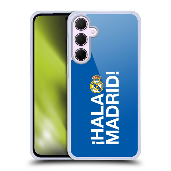 Real Madrid CF Origin Hala Madrid Soft Gel Case for Samsung Galaxy A35 5G