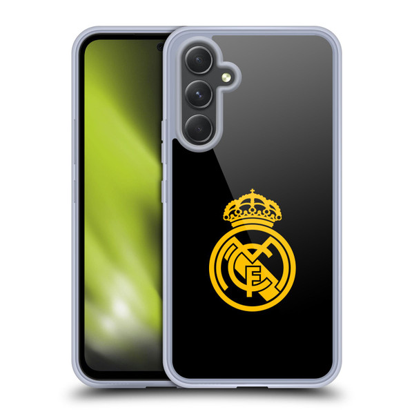 Real Madrid CF Origin Gold Logo Soft Gel Case for Samsung Galaxy A54 5G