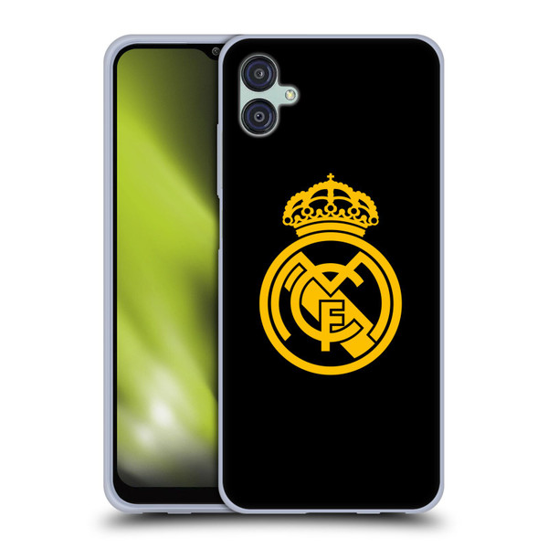 Real Madrid CF Origin Gold Logo Soft Gel Case for Samsung Galaxy M04 5G / A04e