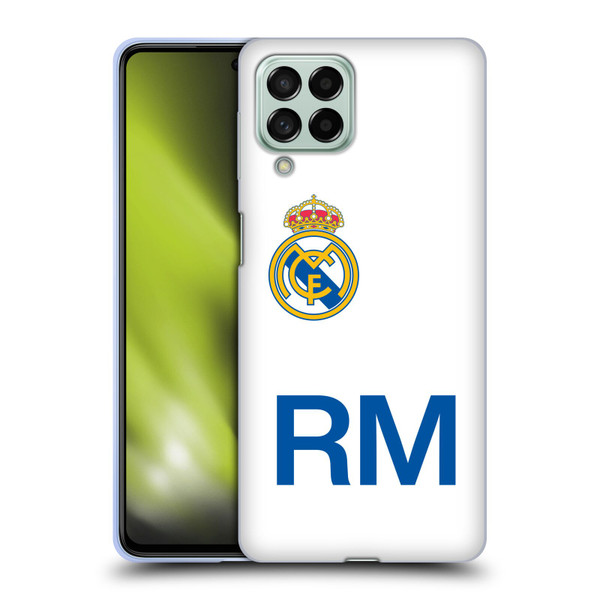 Real Madrid CF Origin RM Logo Soft Gel Case for Samsung Galaxy M53 (2022)