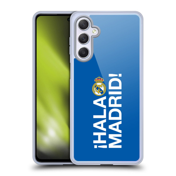 Real Madrid CF Origin Hala Madrid Soft Gel Case for Samsung Galaxy M54 5G