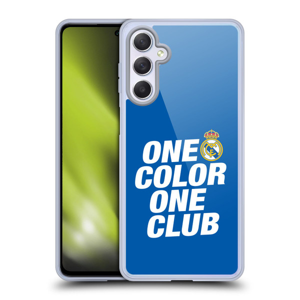 Real Madrid CF Origin One Color Soft Gel Case for Samsung Galaxy M54 5G