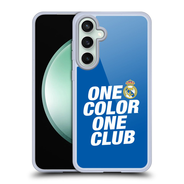 Real Madrid CF Origin One Color Soft Gel Case for Samsung Galaxy S23 FE 5G