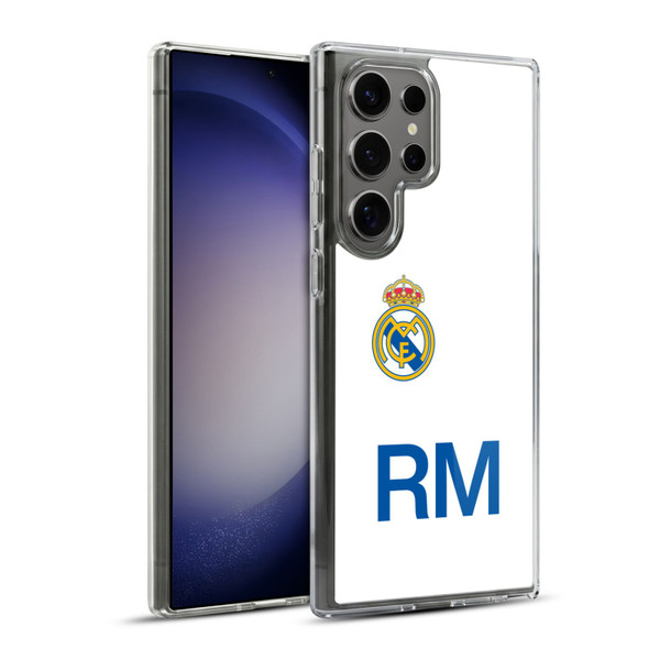 Real Madrid CF Origin RM Logo Soft Gel Case for Samsung Galaxy S23 Ultra 5G & MagSafe