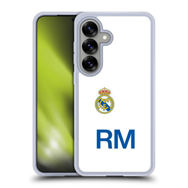 Real Madrid CF Origin RM Logo Soft Gel Case for Samsung Galaxy S25