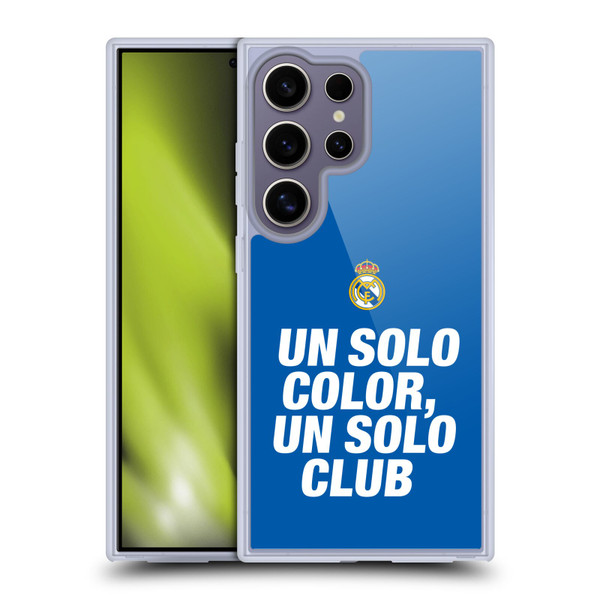Real Madrid CF Origin Un Solo Soft Gel Case for Samsung Galaxy S25 Ultra