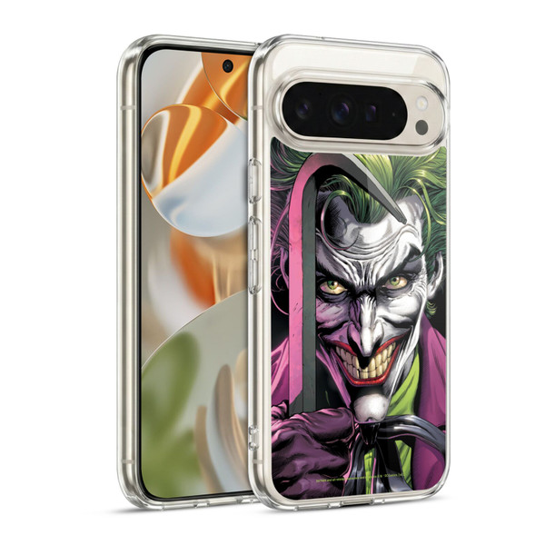 Batman DC Comics Three Jokers The Clown Soft Gel Case for Google Pixel 9 / Pixel 9 Pro