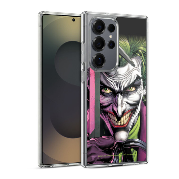 Batman DC Comics Three Jokers The Clown Soft Gel Case for Samsung Galaxy S25 Ultra & MagSafe