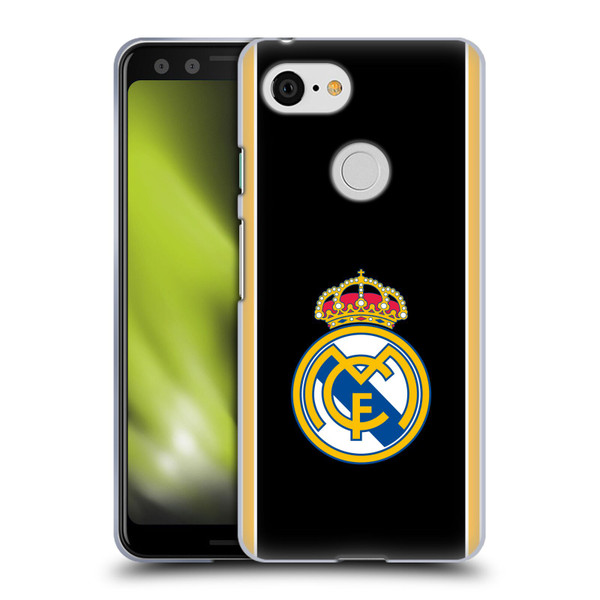 Real Madrid CF Retro Bring Back 99/00 Black Soft Gel Case for Google Pixel 3