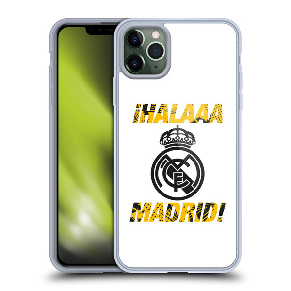 Real Madrid CF Urban Hala Madrid Soft Gel Case for Apple iPhone 11 Pro Max