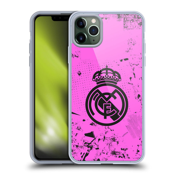 Real Madrid CF Urban Pink Soft Gel Case for Apple iPhone 11 Pro Max