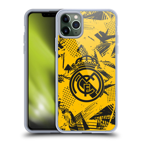 Real Madrid CF Urban Yellow Soft Gel Case for Apple iPhone 11 Pro Max