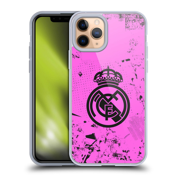 Real Madrid CF Urban Pink Soft Gel Case for Apple iPhone 11 Pro