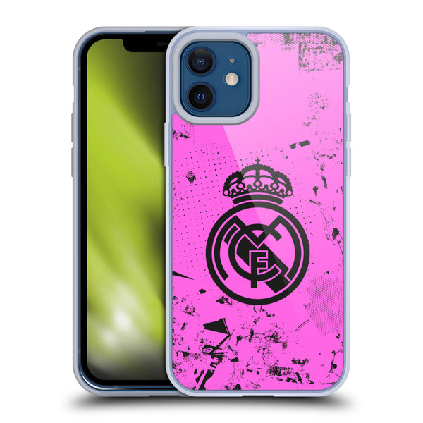 Real Madrid CF Urban Pink Soft Gel Case for Apple iPhone 12 / iPhone 12 Pro