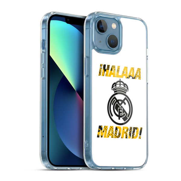 Real Madrid CF Urban Hala Madrid Soft Gel Case for Apple iPhone 13 Mini & MagSafe