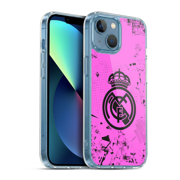Real Madrid CF Urban Pink Soft Gel Case for Apple iPhone 13 Mini & MagSafe
