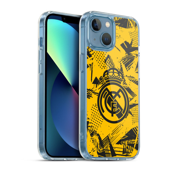 Real Madrid CF Urban Yellow Soft Gel Case for Apple iPhone 13 Mini & MagSafe