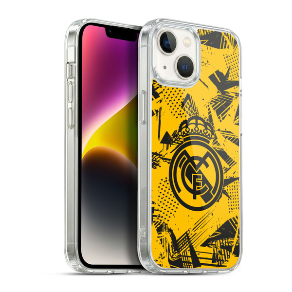 Real Madrid CF Urban Yellow Soft Gel Case for Apple iPhone 14