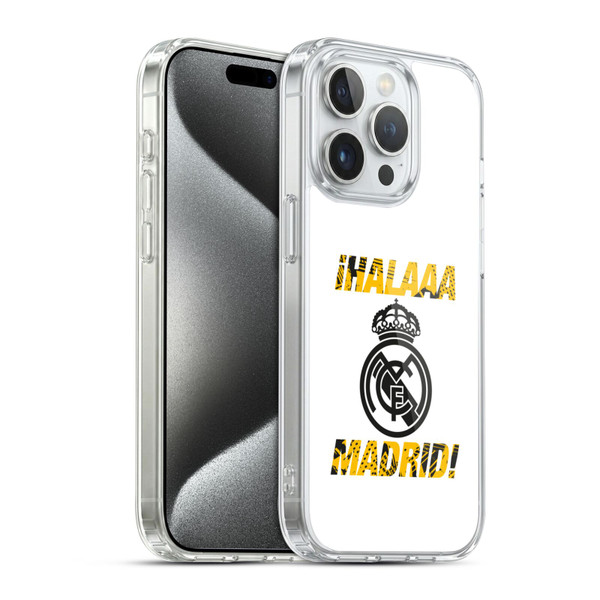 Real Madrid CF Urban Hala Madrid Soft Gel Case for Apple iPhone 15 Pro & MagSafe
