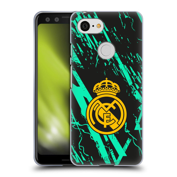 Real Madrid CF Urban Green Gold Soft Gel Case for Google Pixel 3
