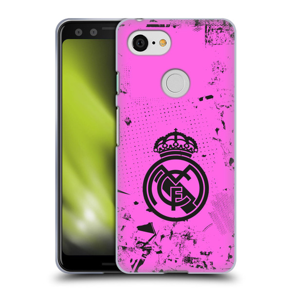 Real Madrid CF Urban Pink Soft Gel Case for Google Pixel 3