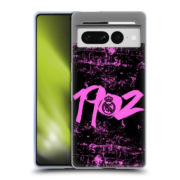Real Madrid CF Urban Pink 1902 Soft Gel Case for Google Pixel 7 Pro