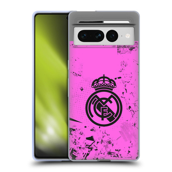 Real Madrid CF Urban Pink Soft Gel Case for Google Pixel 7 Pro