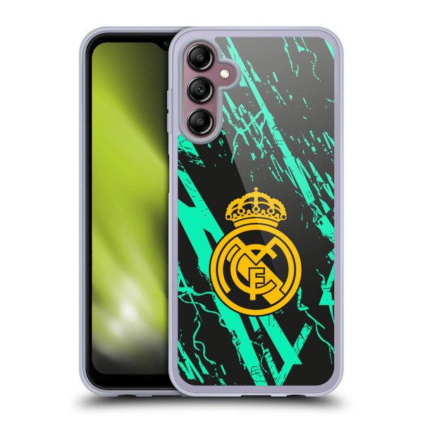 Real Madrid CF Urban Green Gold Soft Gel Case for Samsung Galaxy A14 5G