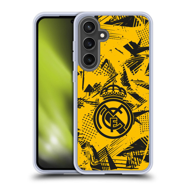 Real Madrid CF Urban Yellow Soft Gel Case for Samsung Galaxy S24 FE