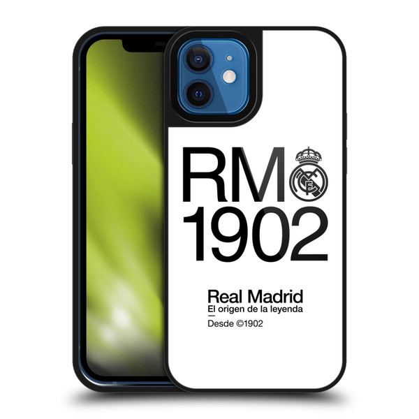 Real Madrid CF Legend RM 1902 Gel Armour Case For Apple iPhone 12 / iPhone 12 Pro