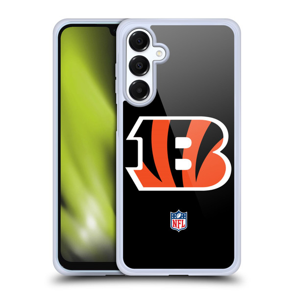 NFL Cincinnati Bengals Logo Plain Soft Gel Case for Samsung Galaxy A16 5G