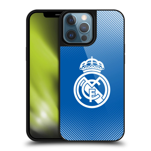 Real Madrid CF Origin Logo Blue Gel Armour Case For Apple iPhone 13 Pro Max