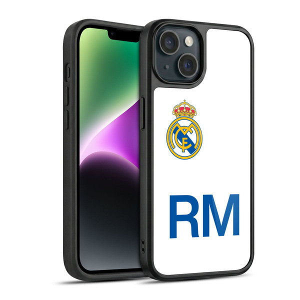 Real Madrid CF Origin RM Logo Gel Armour Case For Apple iPhone 14