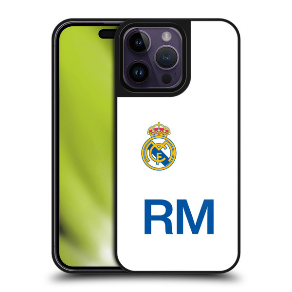 Real Madrid CF Origin RM Logo Gel Armour Case For Apple iPhone 14 Pro Max