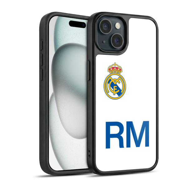 Real Madrid CF Origin RM Logo Gel Armour Case For Apple iPhone 15