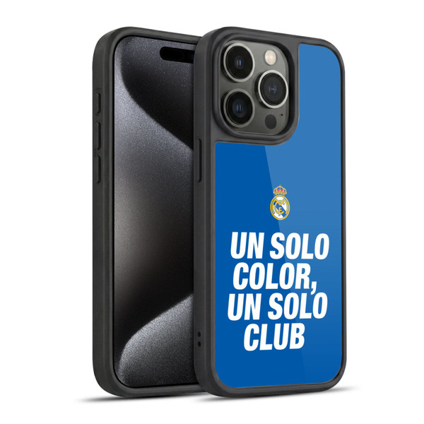 Real Madrid CF Origin Un Solo Gel Armour Case For Apple iPhone 15 Pro