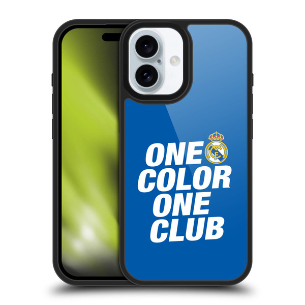 Real Madrid CF Origin One Color Gel Armour Case For Apple iPhone 16