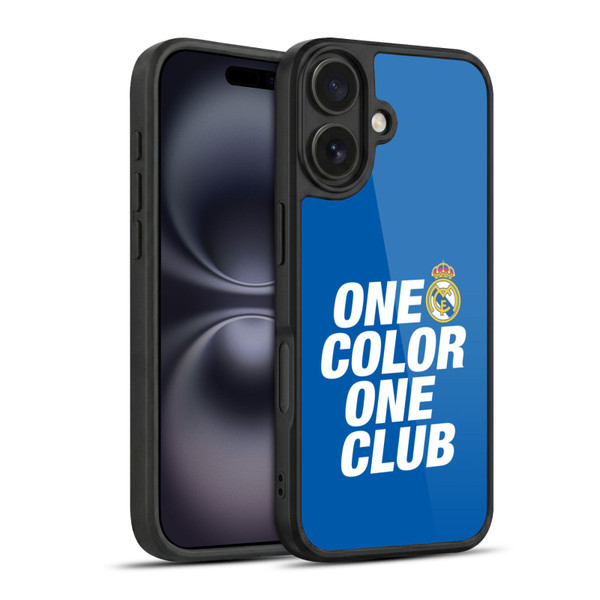 Real Madrid CF Origin One Color Gel Armour Case For Apple iPhone 16