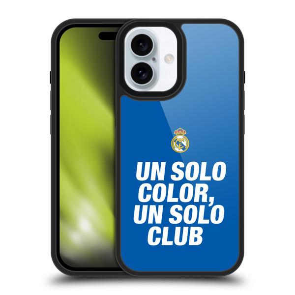 Real Madrid CF Origin Un Solo Gel Armour Case For Apple iPhone 16