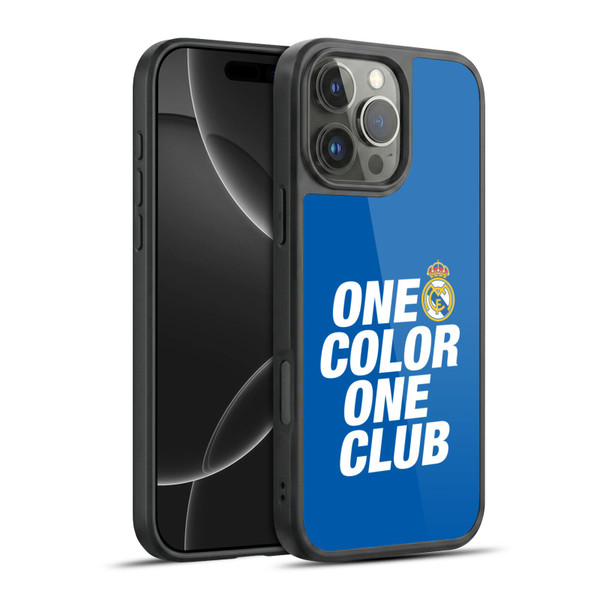 Real Madrid CF Origin One Color Gel Armour Case For Apple iPhone 16 Pro Max