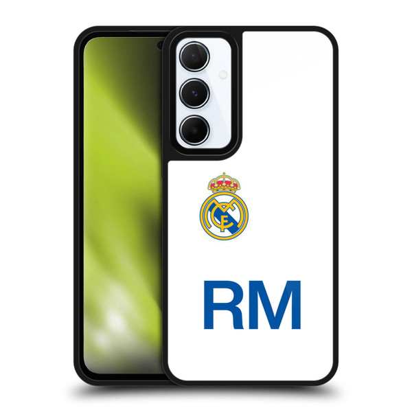 Real Madrid CF Origin RM Logo Gel Armour Case For Samsung Galaxy A55 5G